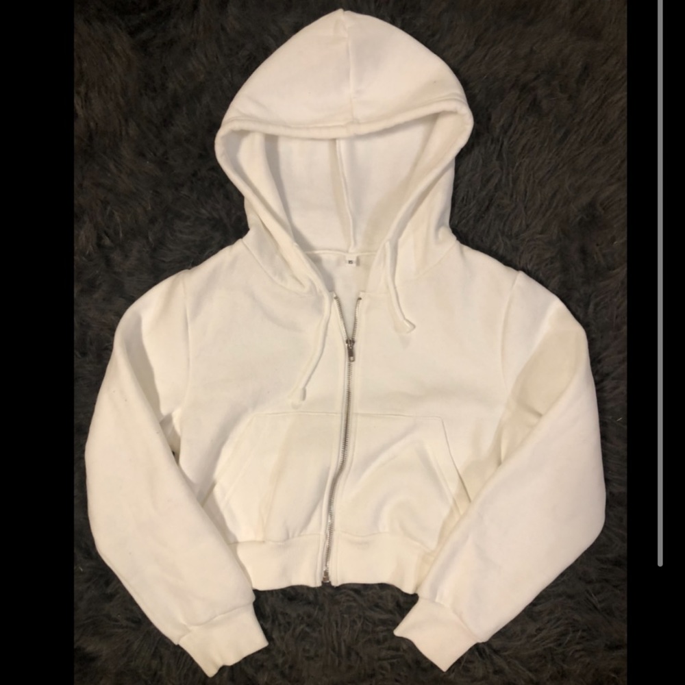 Shein cropped hoodie